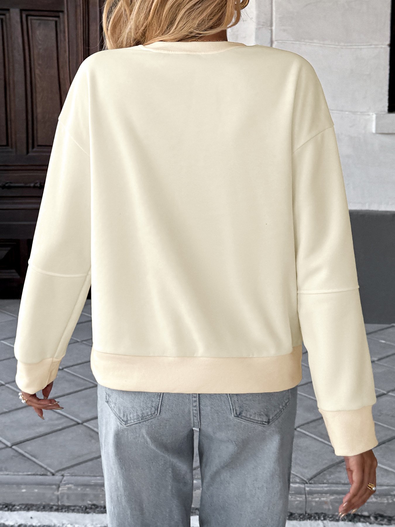 Sweet Bow Decorative Sweater - Image 6