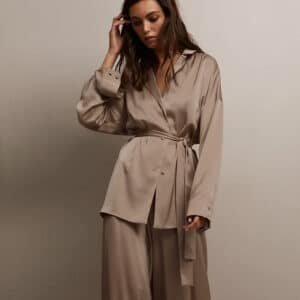French Two Piece Nightgown