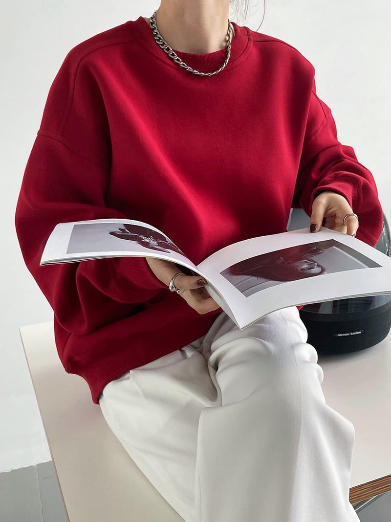 Loose Korean Pullover - Image 7