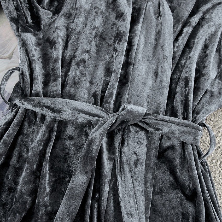 Velvet Feather Pajamas Set - Image 6