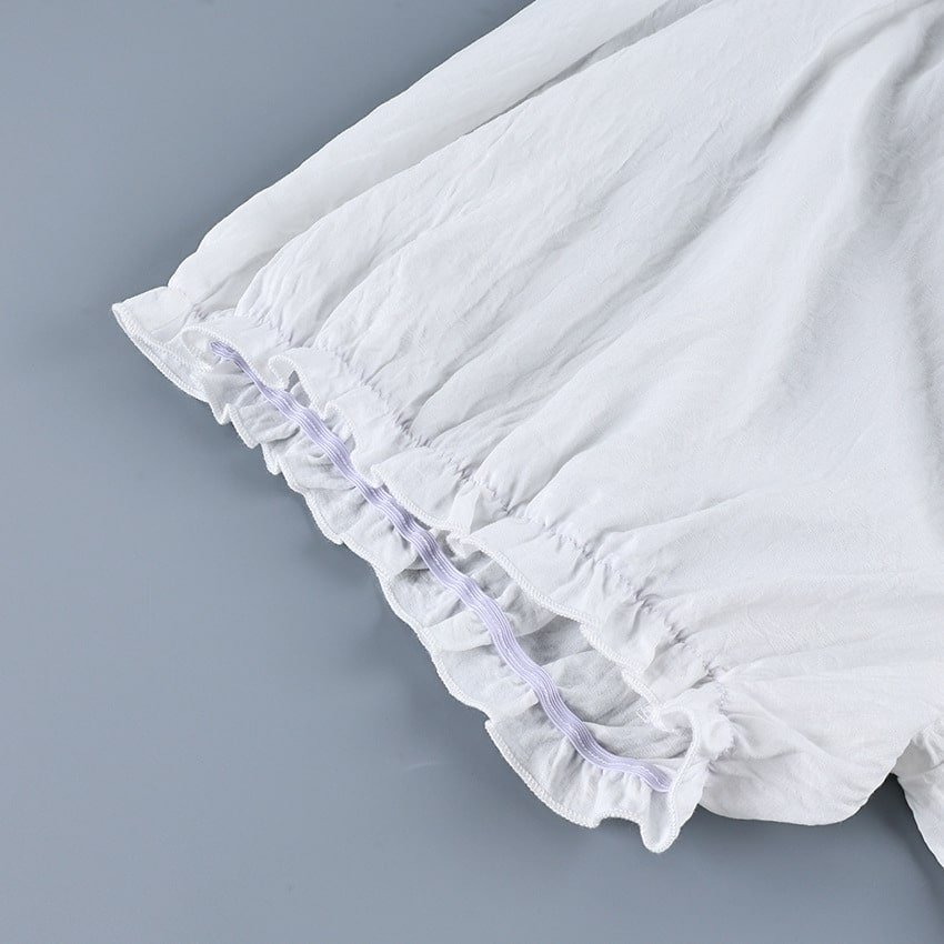 Loose Shorts Pajamas Set - Image 9
