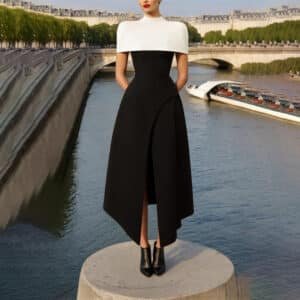 Elegant Interest Design Cami Dress