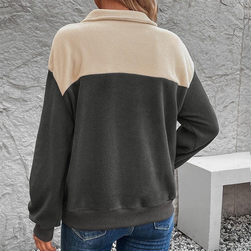 Polar Fleece Multicolor Hoodie - Image 4