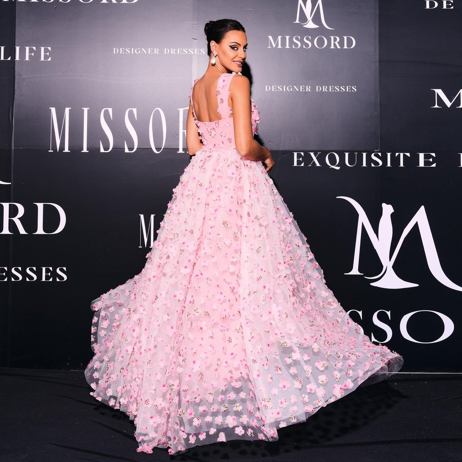 Elegant Bohemian Evening Dress - Image 3