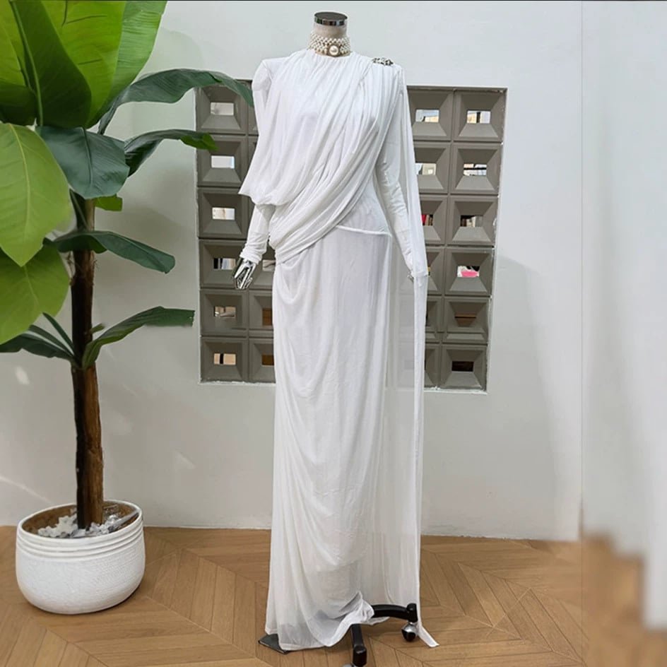 Luxury Stitching Dress - Image 5