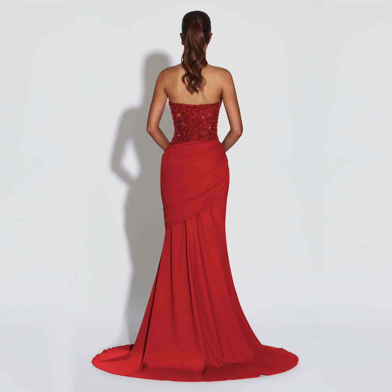 Elegant Halter Backless Dress - Image 4