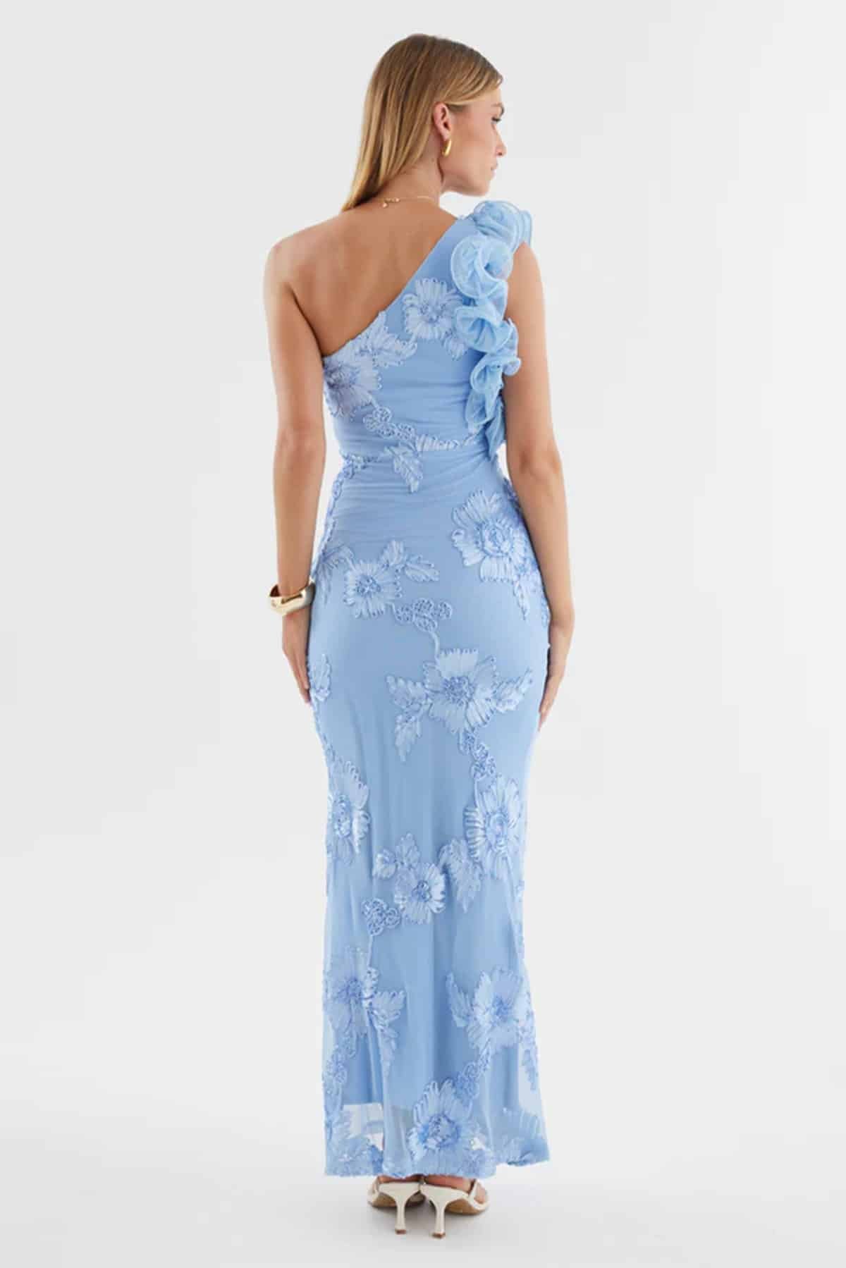 Sheath Plate Floral Dress - Image 6