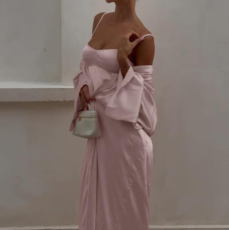 Casual Cardigan Robe Set - Image 3
