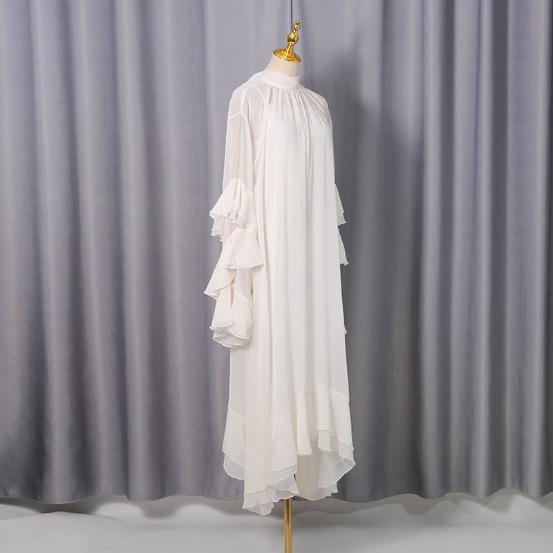 Spring High Neck Two Piece Dress - Image 3