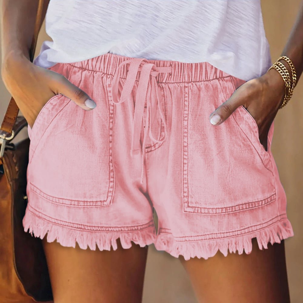 Casual Slimming Denim Shorts - Image 2
