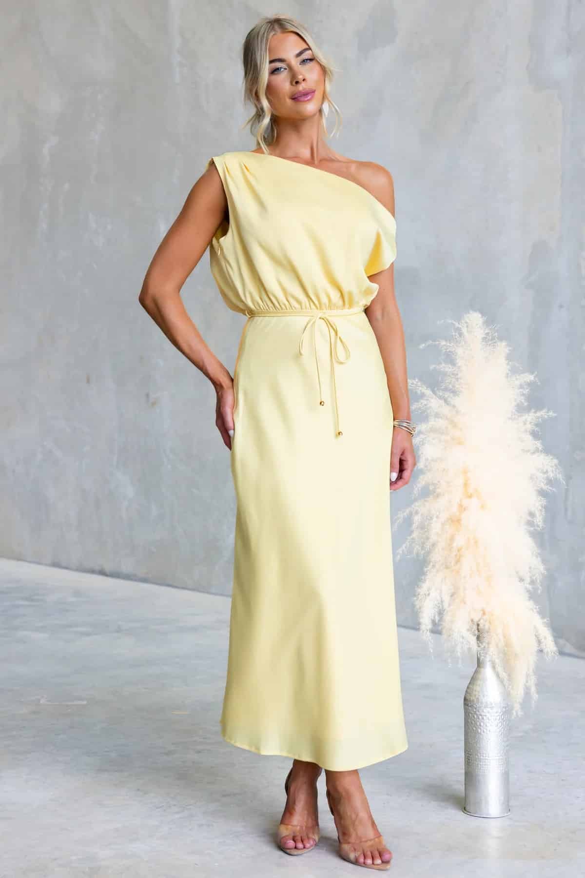Cocktail off the Shoulder Dress - Image 4