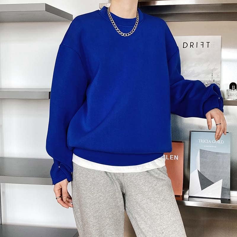 Fashionable Cotton Sweatshirt - Image 11