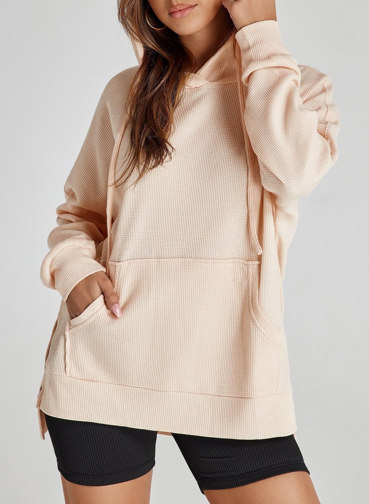 Waffle Knitted Pullover - Image 4
