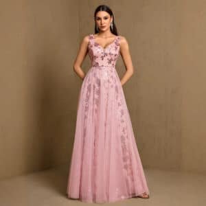 Elegant Swing Evening Dress