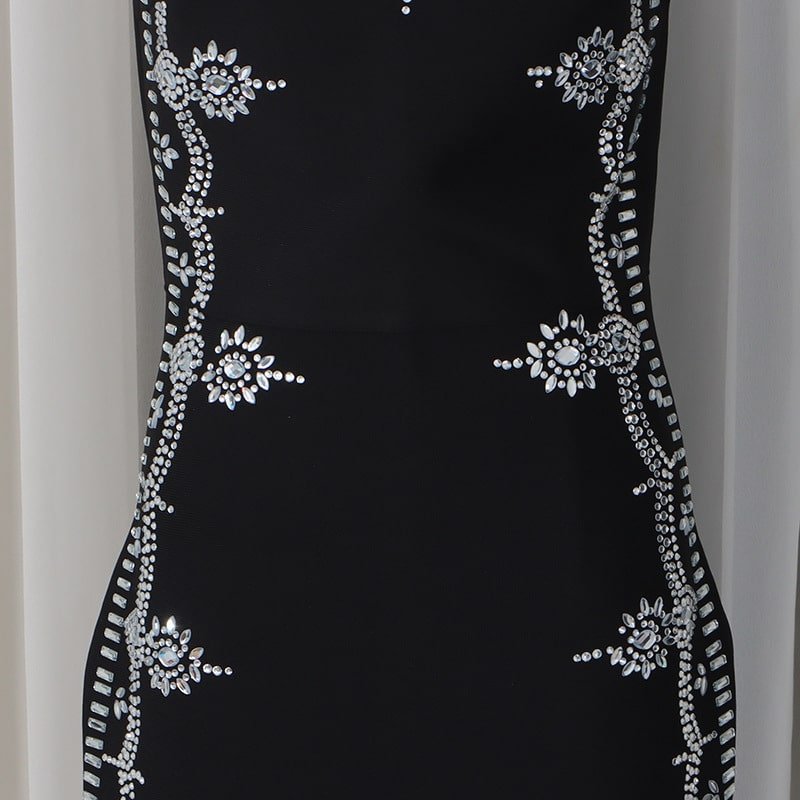 Elegant Retro Strap Dress - Image 5