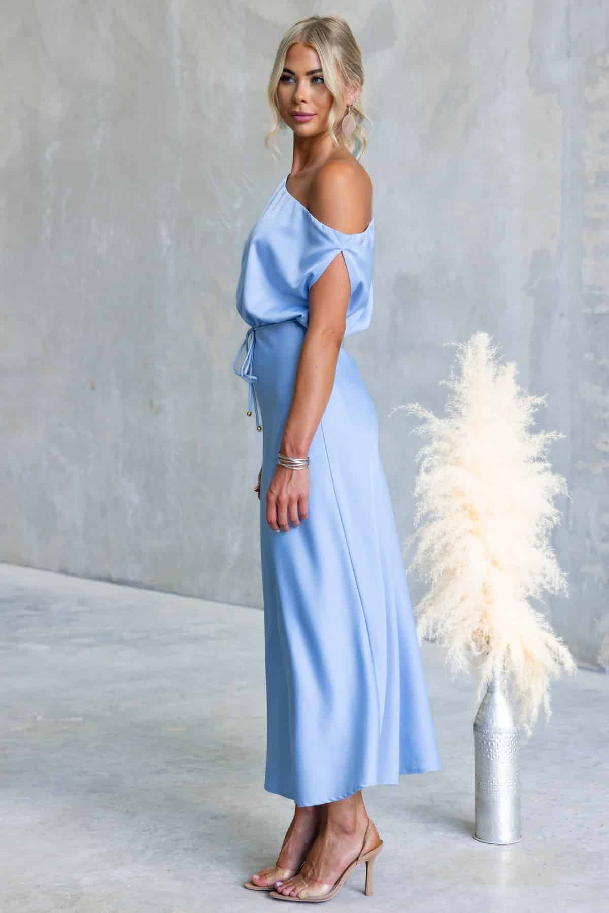 Cocktail off the Shoulder Dress - Image 2