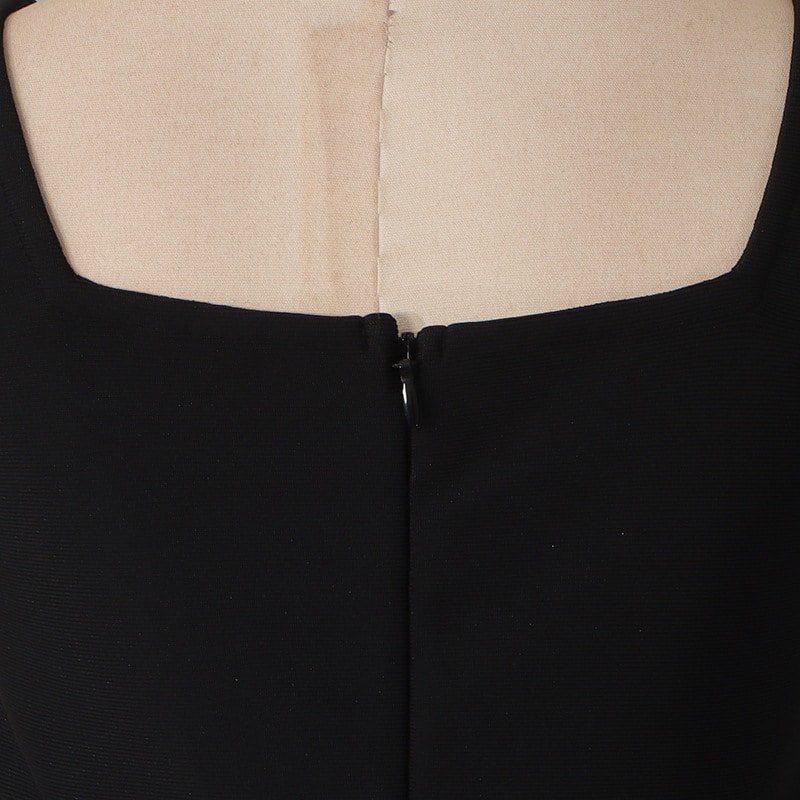 Elegant Retro Strap Dress - Image 6
