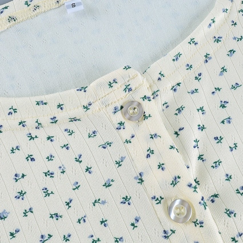 Jacquard Knitted Comfortable Pajamas - Image 7