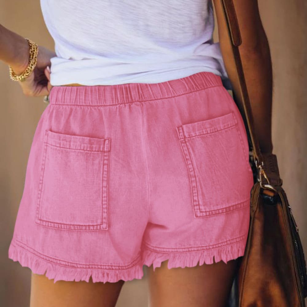 Casual Slimming Denim Shorts - Image 6