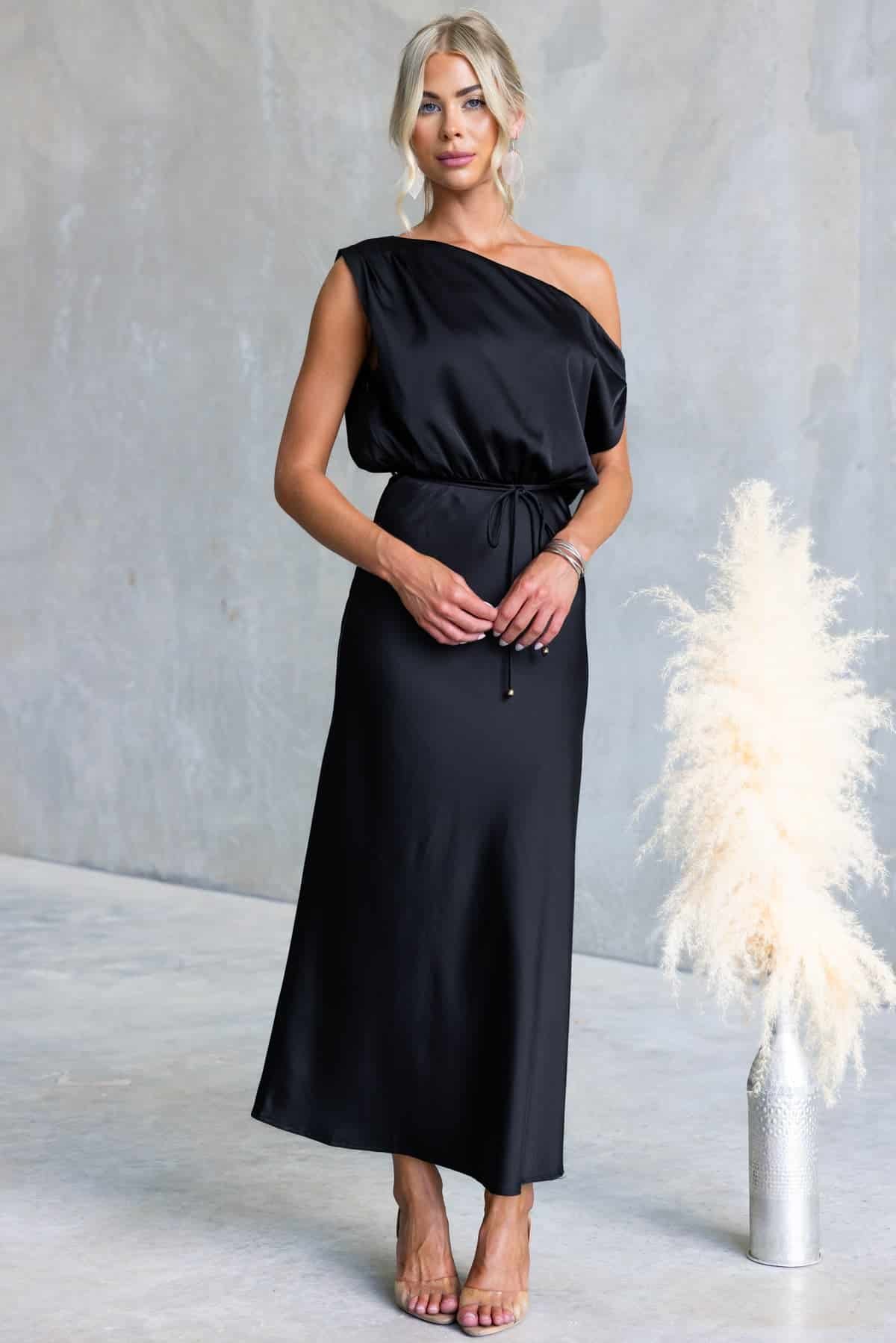 Cocktail off the Shoulder Dress - Image 6