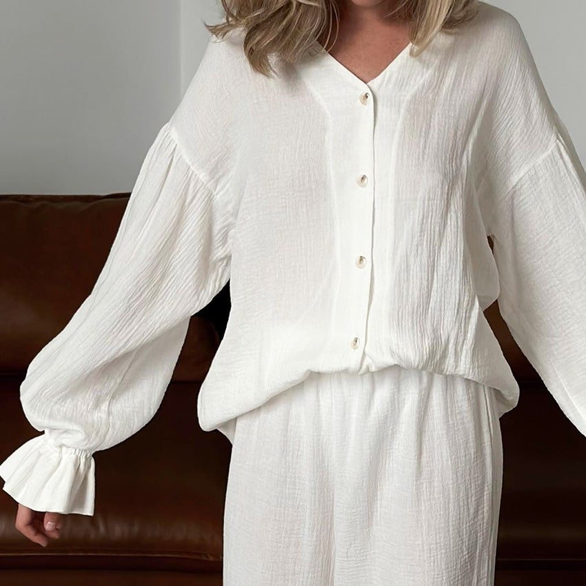 Winter Pure Cotton Pajamas - Image 4