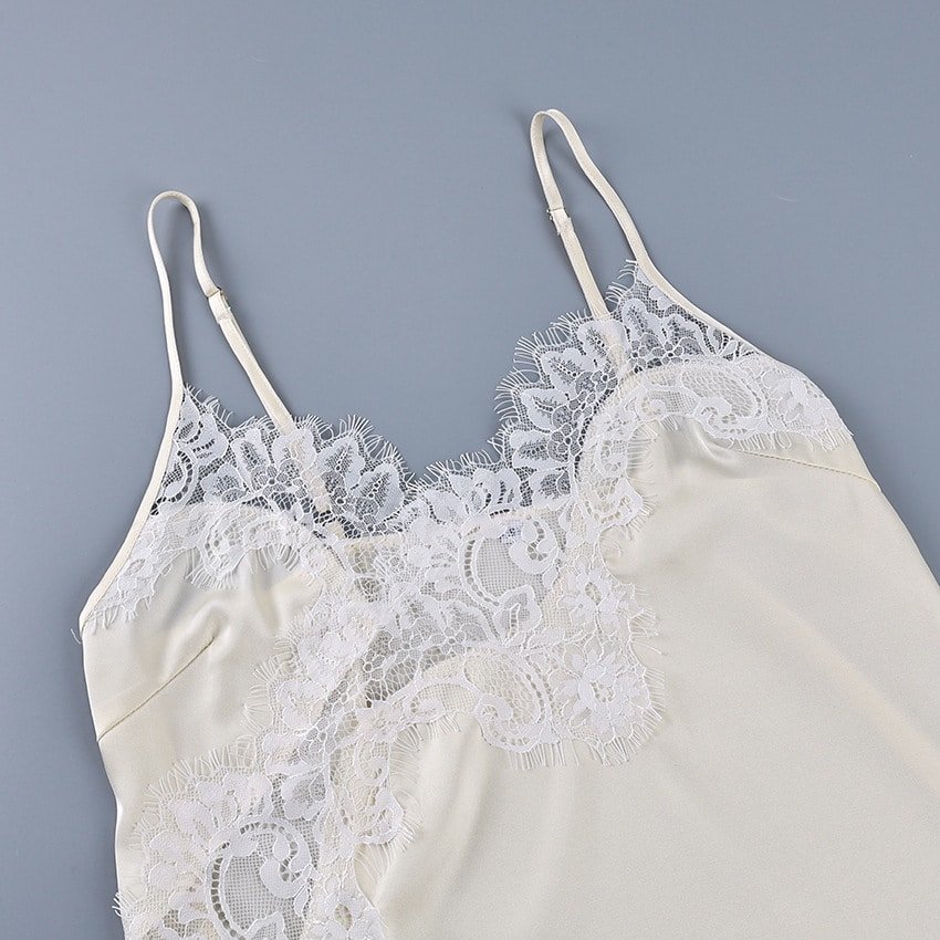 Casual Satin Pajamas - Image 6