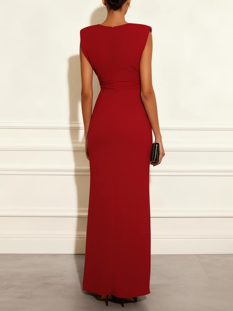 Slim Fit Maxi Dress - Image 6