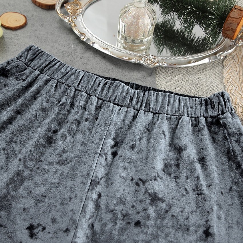 Velvet Feather Pajamas Set - Image 9