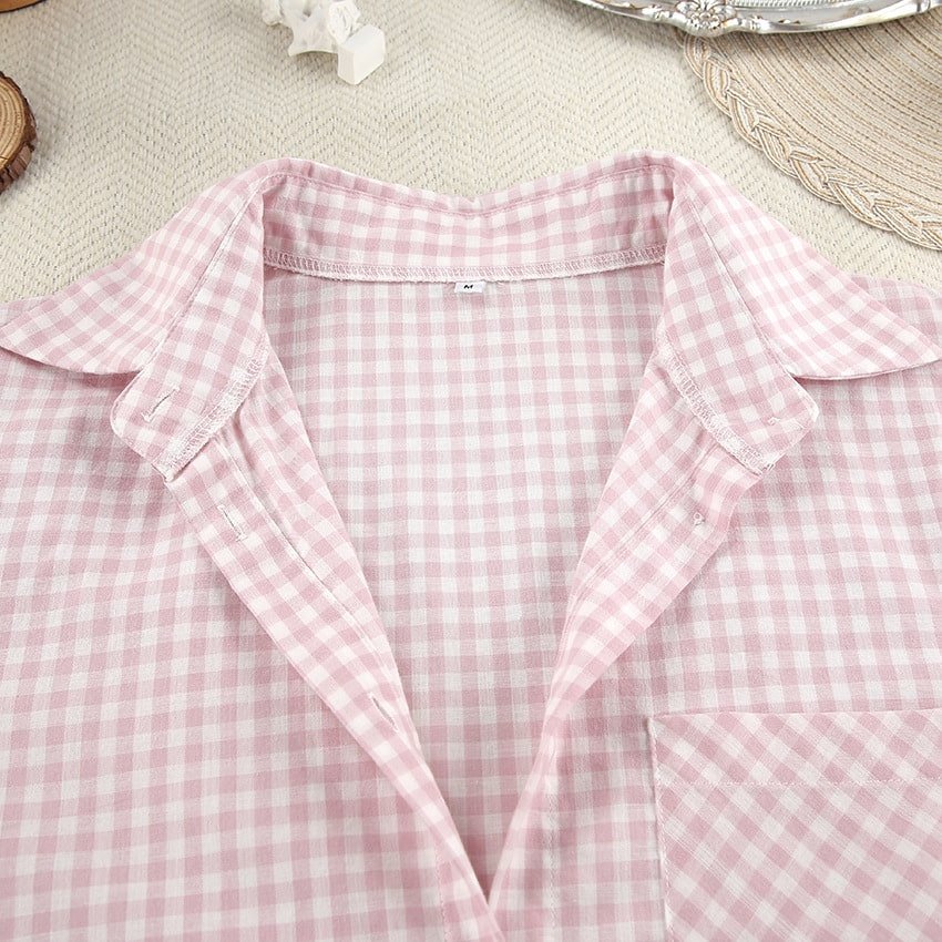 Warm Pink Cotton Homewear - Image 3
