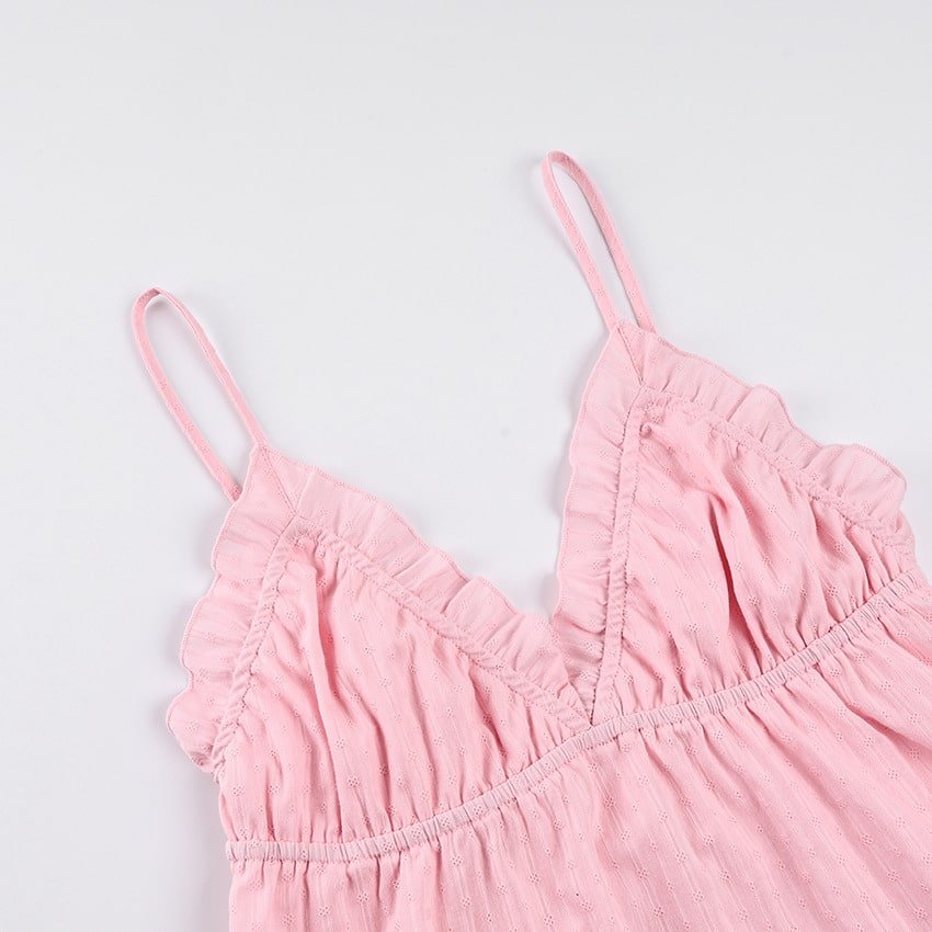 Summer Cotton Pajamas Set - Image 7