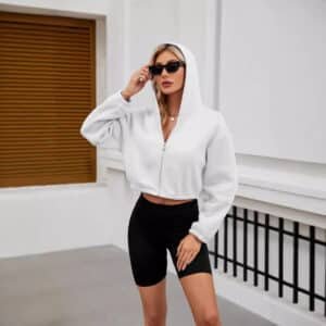 Short Long Sleeve Sweatshirt