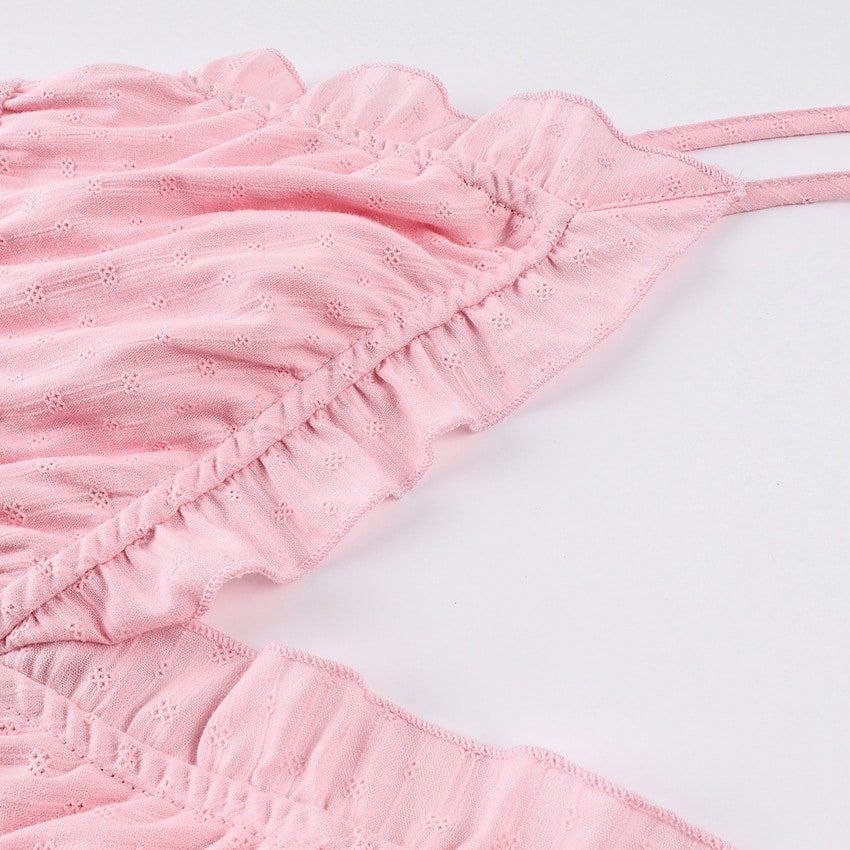 Summer Cotton Pajamas Set - Image 11