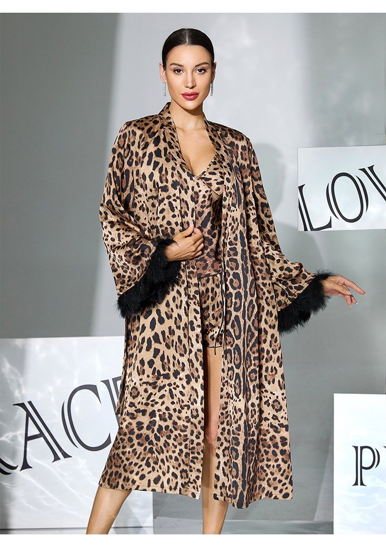 Feather Cuff Nightgown - Image 6