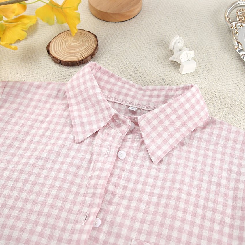 Warm Pink Cotton Homewear - Image 4