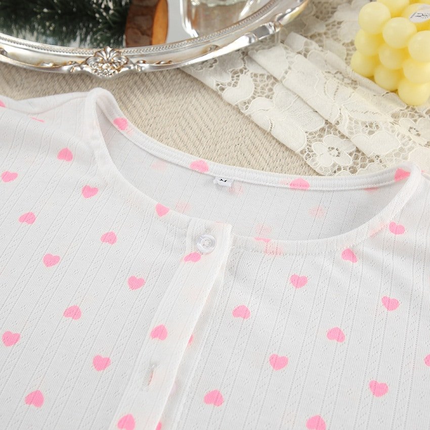 White Knitted Pajamas Set - Image 5