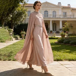 Elegant Exquisite High Waist Slimming Dress