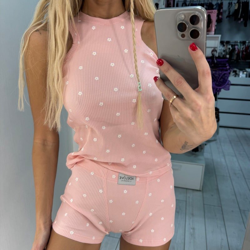 بدلة بيجاما غير رسمية مريحة - الصورة 3