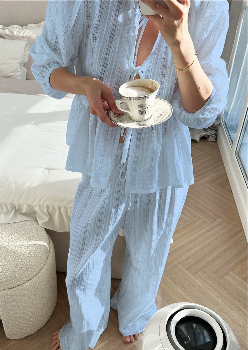 Loose Comfortable Cotton Pajamas - Image 3