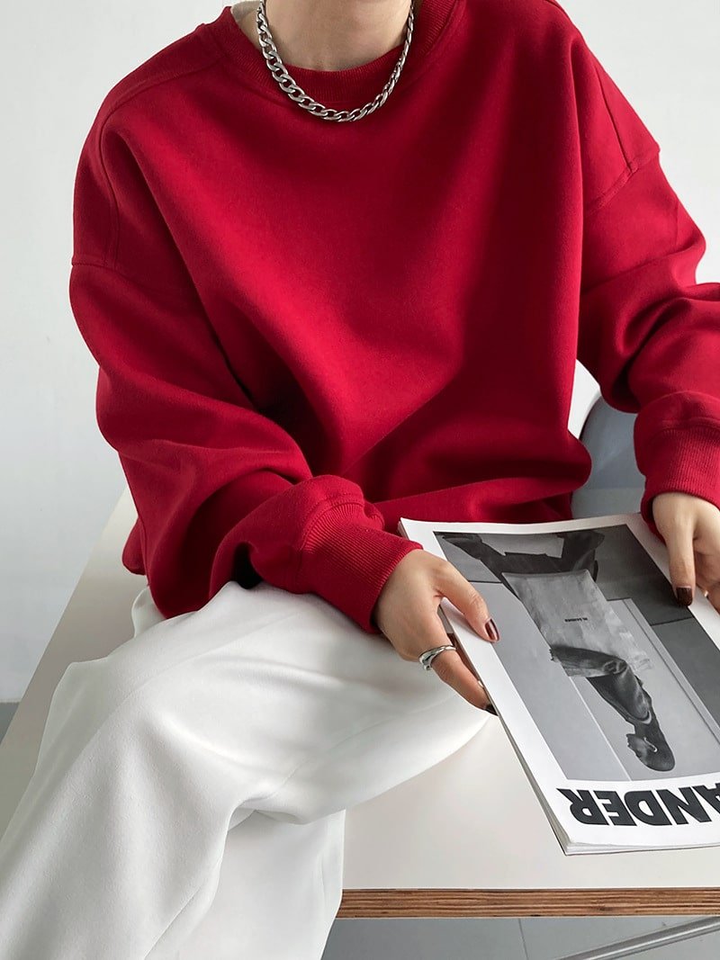 Loose Korean Pullover - Image 10