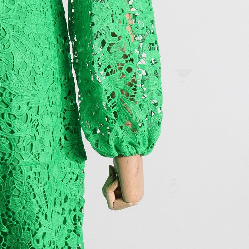 Sleeve Waist Tight High Sense Dress - Image 14
