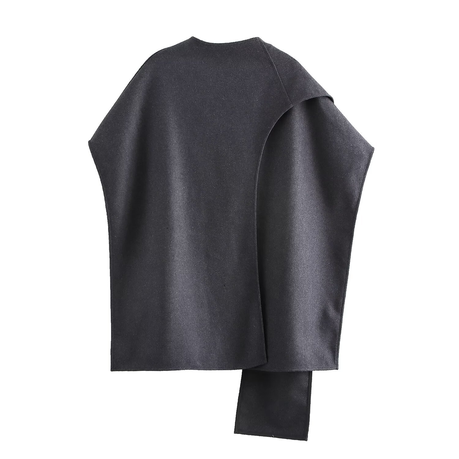 Stylish Woolen Cloak Tops - Image 3