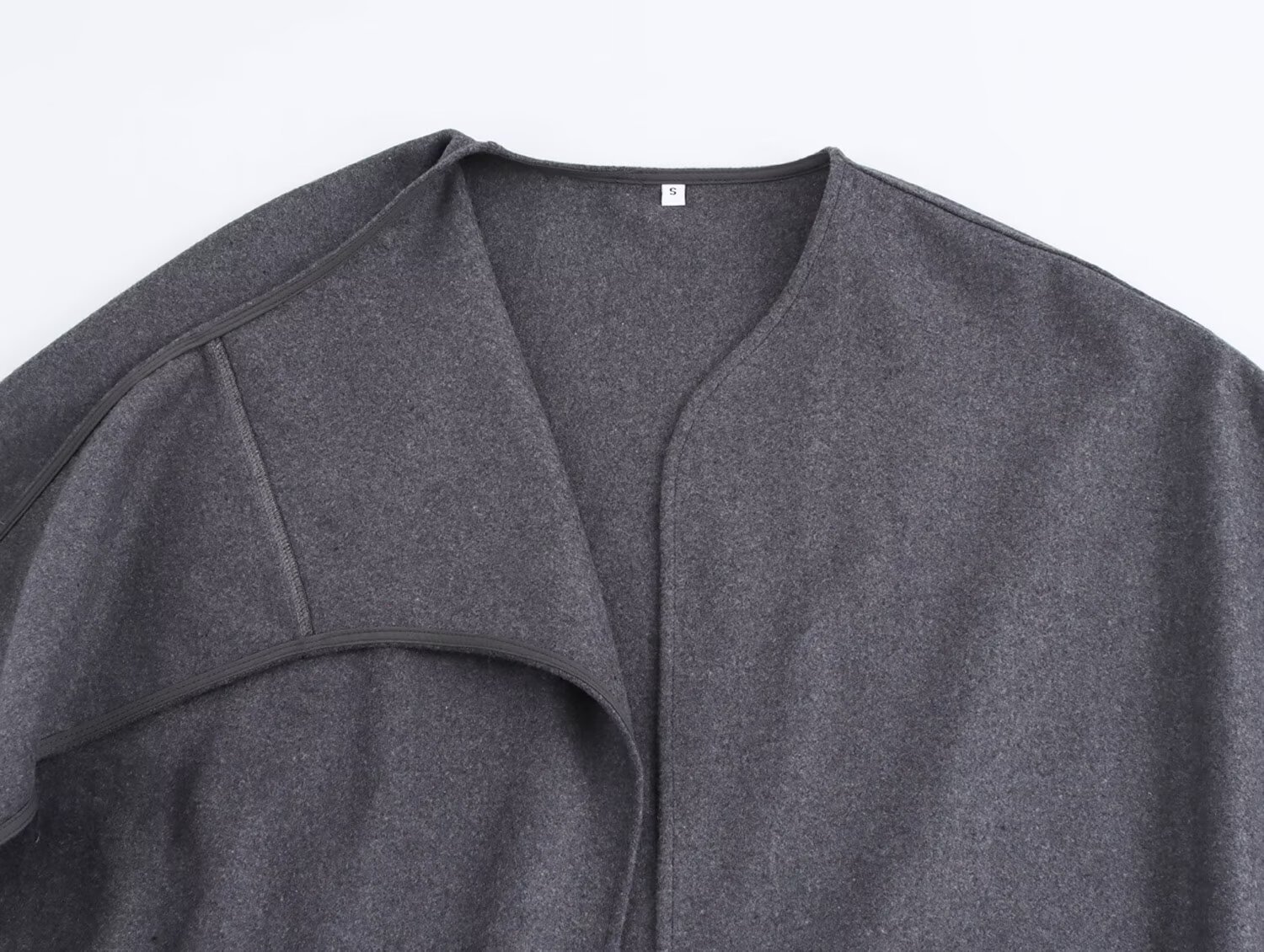 Stylish Woolen Cloak Tops - Image 10