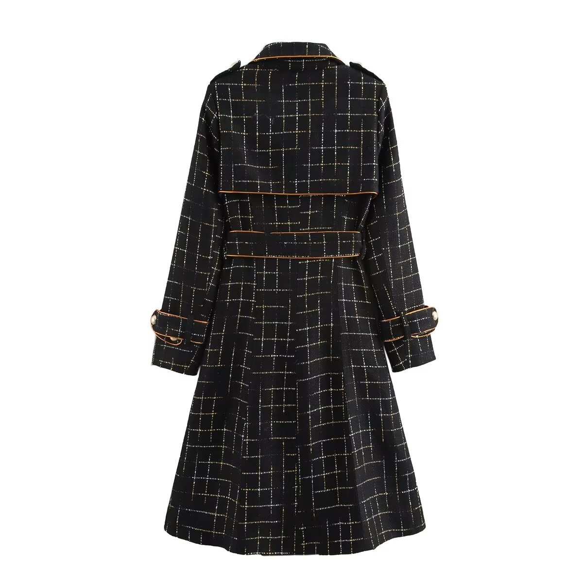 Waist Tight Slimming Overcoat - Image 3