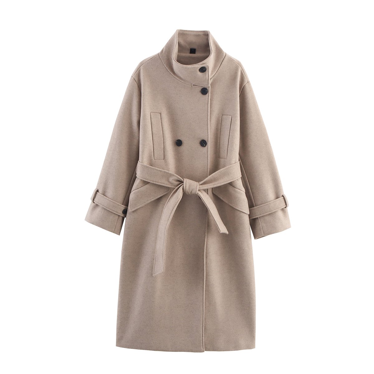 Cozy Woolen Coat - Image 2