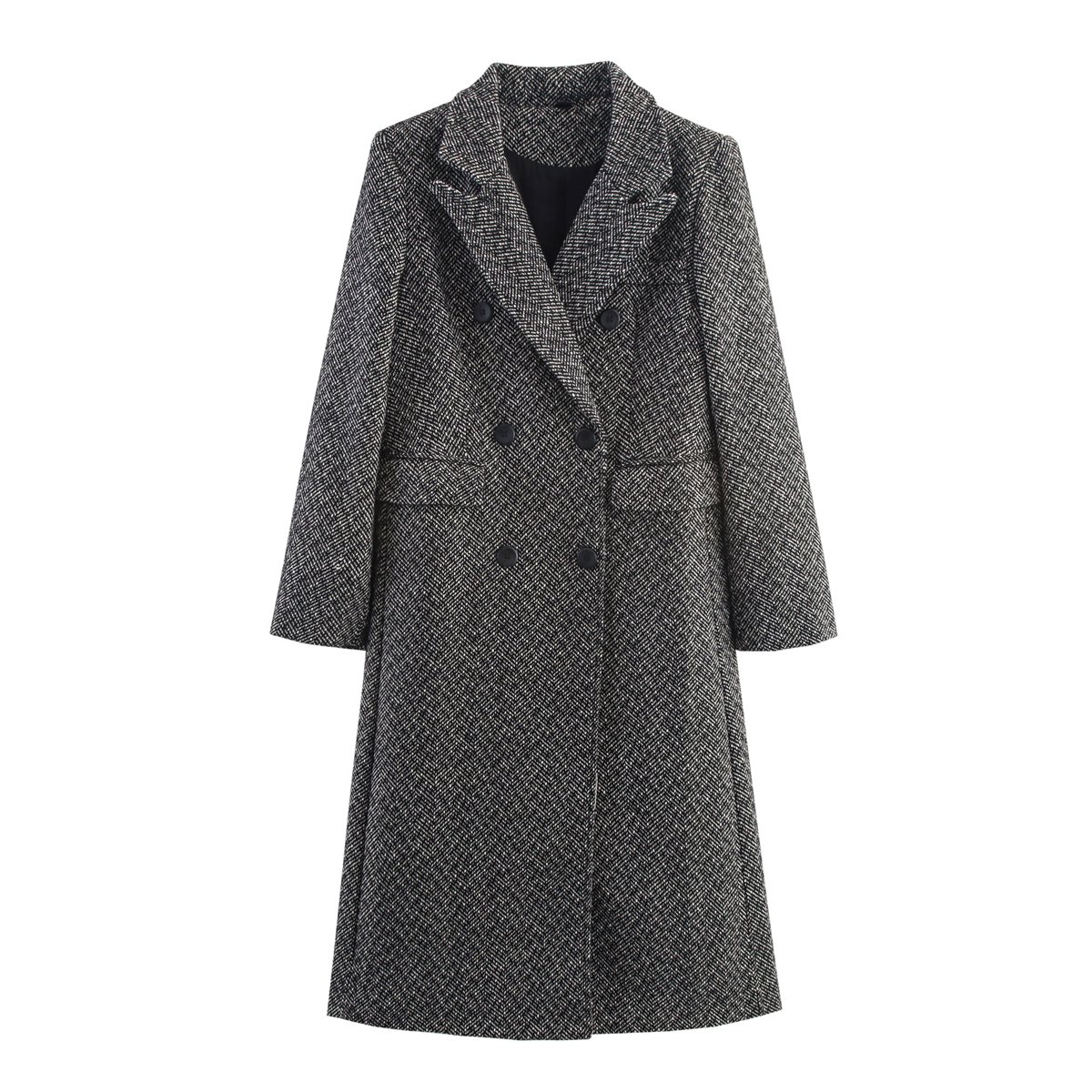 Elegant British Woolen Coat - Image 3