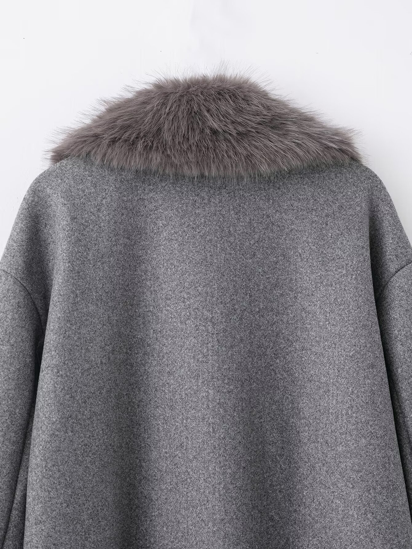 Fur Collar Short Coat - Image 9