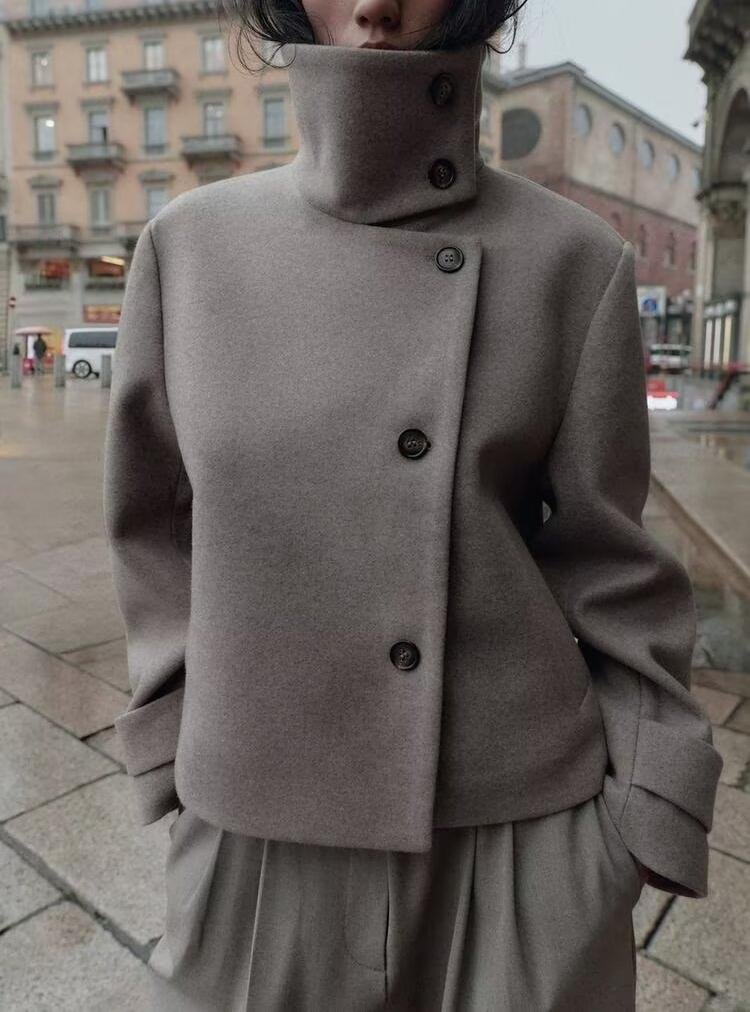 Casual Stand up Jacket
