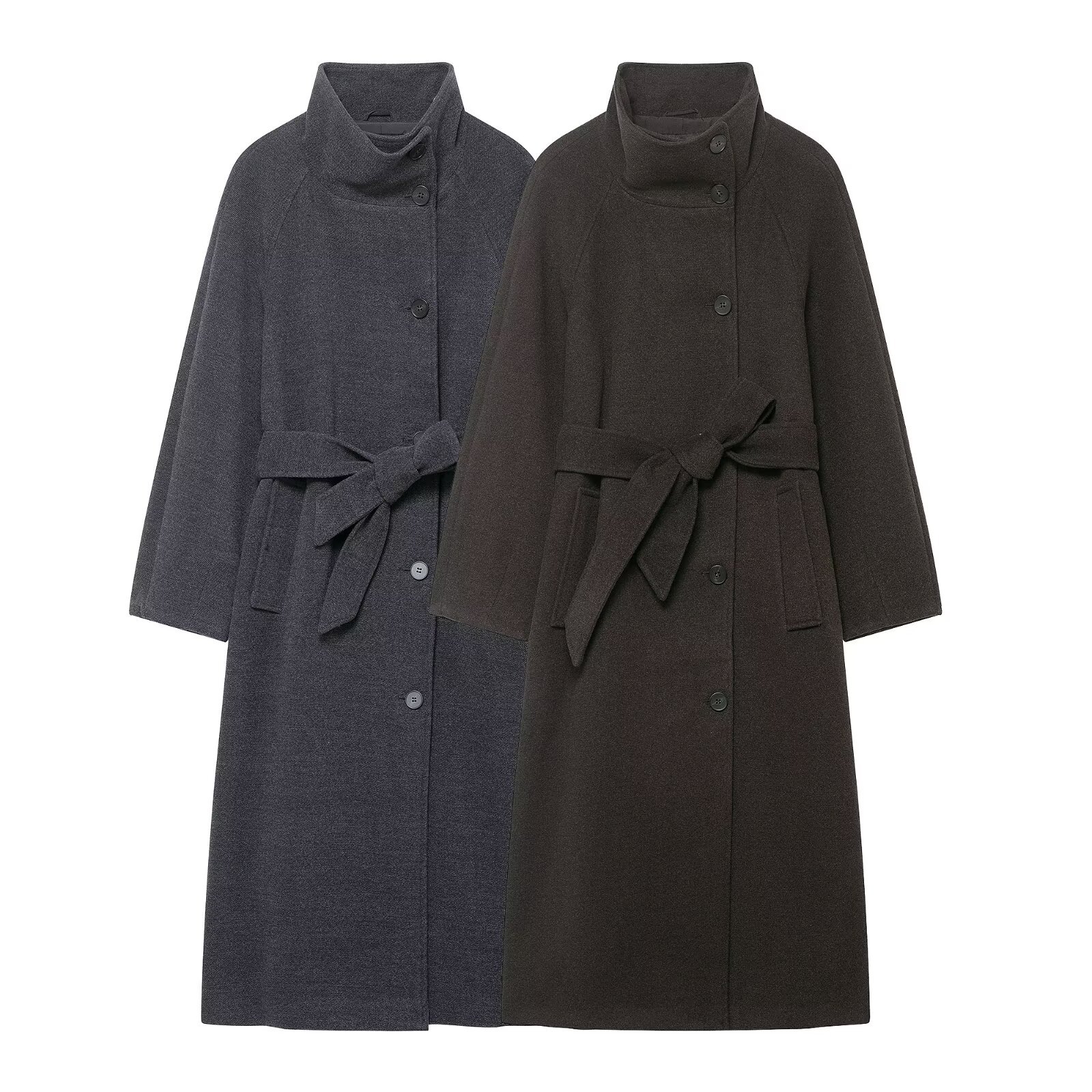 Popular Belt Overcoat - Image 2