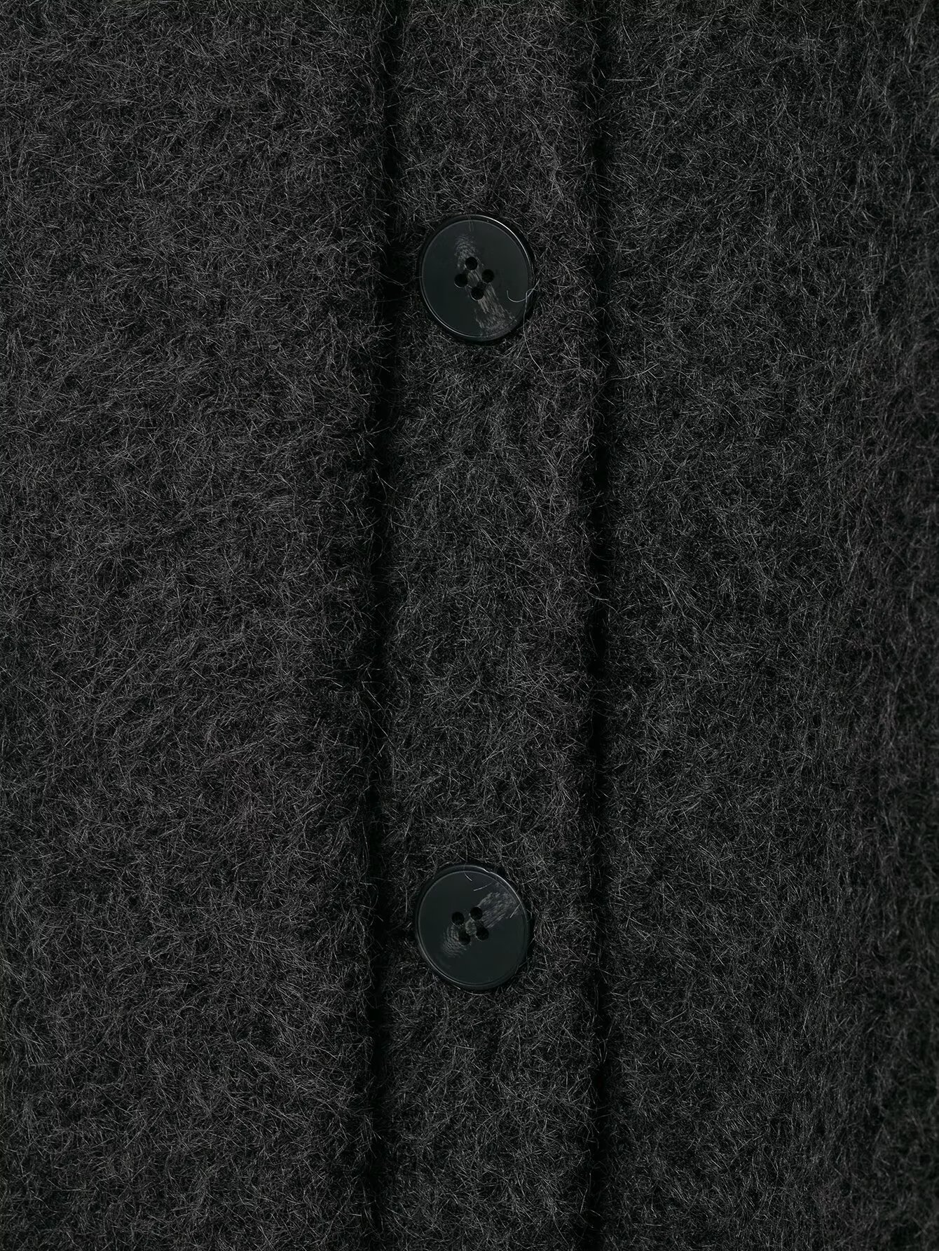 All Match Gray Plush Coat - Image 9