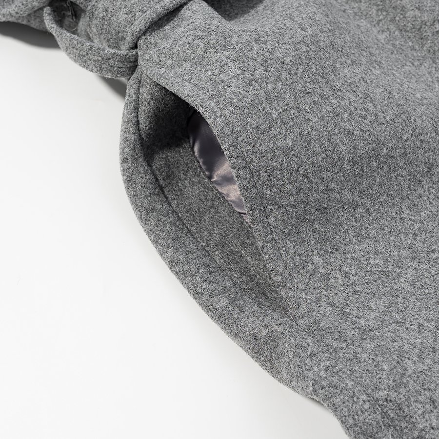 Elegant Tie Woolen Coat - Image 7